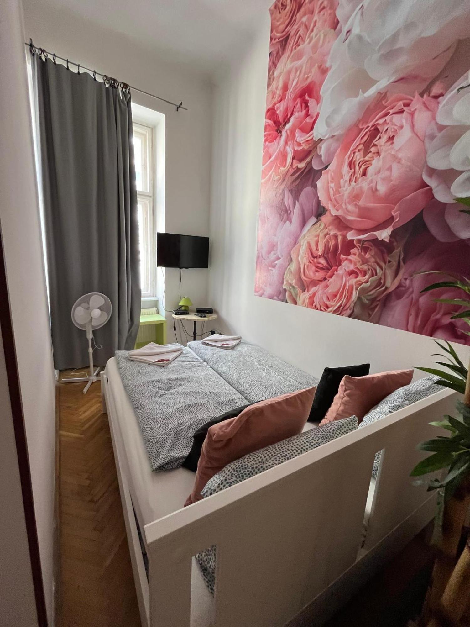 Appartement Spring Roses Downtown Boutique On The Famous Vaci Fashion Street Free Coffee, Tee